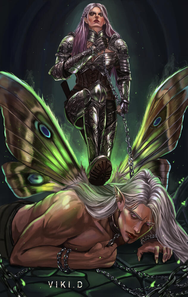 Dark Elf & The Knight Dark Elf & The Knight